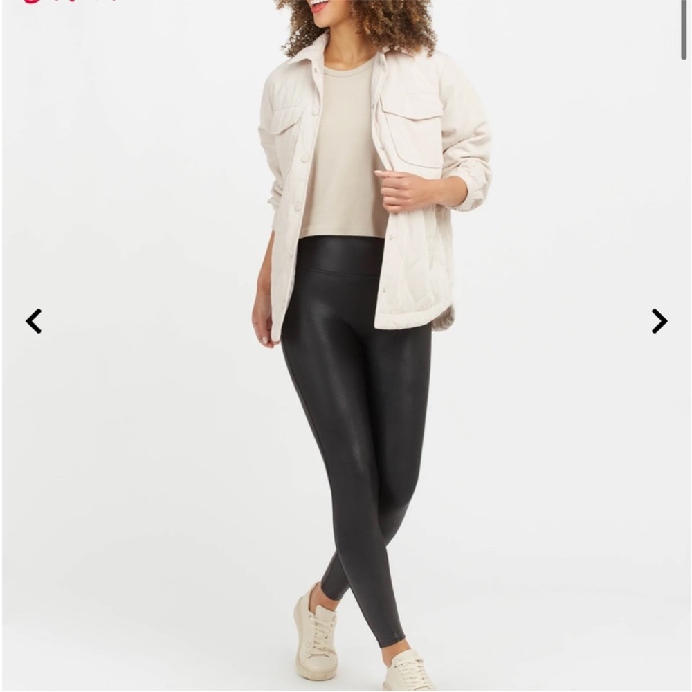 Spanx Faux Leather Legging, XL, New With Tags, Excellent Condition - Picture 8 of 12